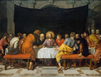 Az utolsó vacsora. 1618 alkotó: Frans Pourbus the Younger