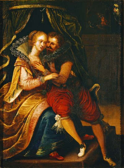 Az öt érzék: érintés alkotó: Frans Pourbus the Younger