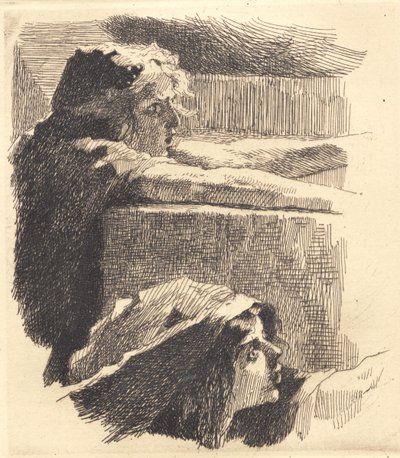 Mintatábla: A "The Bad Maidens" töredéke alkotó: Frans Schwartz