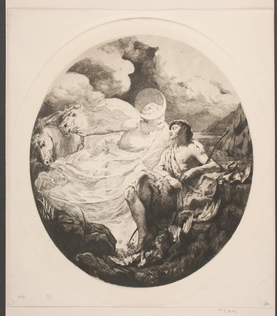 Selene és Endymion alkotó: Frans Schwartz