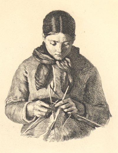 Kötőgép alkotó: Frans Schwartz