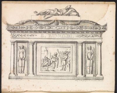 Szent Rumbold ereklyetartója, 1825 alkotó: Frans Vervloet