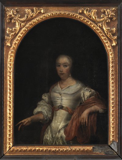 Egy hölgy portréja alkotó: Frans van I Mieris