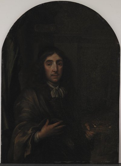 Egy festő portréja alkotó: Frans van I Mieris