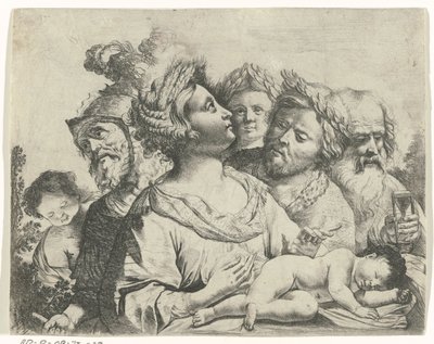 Ceres, Mars és Szaturnusz (A négy korszak) alkotó: Frans van Mieris (II) (rejected attribution)