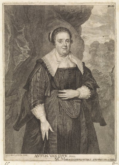 Egy ismeretlen nő portréja Theatrum Artis Pictoriae (sorozat címe) alkotó: Frans van Stampart