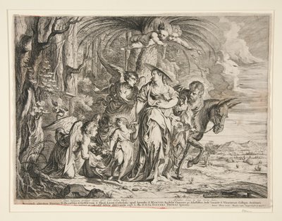Repülés Egyiptomba alkotó: Frans van den Wyngaerde