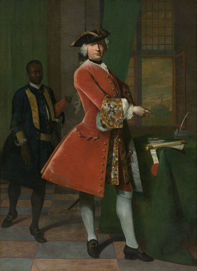Jan Pranger portréja, 1742 alkotó: Frans van der Mijn