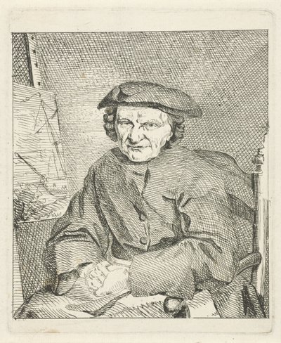Silo Ádám portréja alkotó: Frans van der Mijn