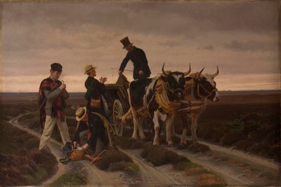 Gyalogtúra. Jütland. alkotó: Frants Henningsen