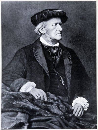 Richard Wagner – Franz Hanfstaengl portréja alkotó: Franz (after) Hanfstaengl