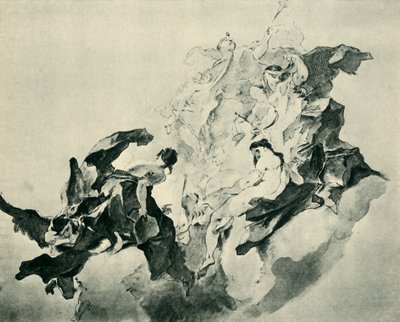 A hit, az igazságosság és a festészet allegóriája, 1758-1759, 1943. alkotó: Franz Anton Maulbertsch