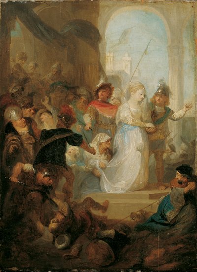 Eszter és Hatach alkotó: Franz Anton Maulbertsch