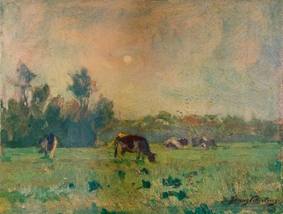 „Reggel, november”, 1908 alkotó: Franz Courtens