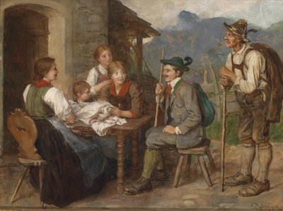 Szalon-Tiroler alkotó: Franz Defregger