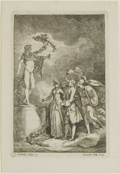 Tányér in the Coming alkotó: Franz Edmund Weirotter