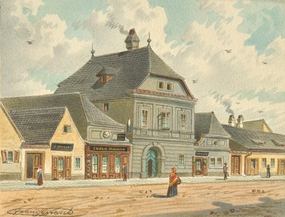 Mária Terézia császárné egykori vadászháza a bécsi Erdbergstraße 109. szám alatt alkotó: Franz Gerasch