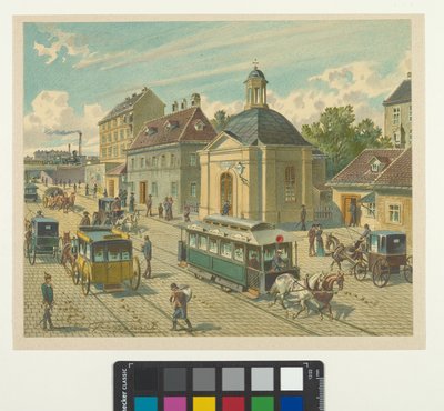 Favoriten vonalának kápolnája alkotó: Franz Gerasch