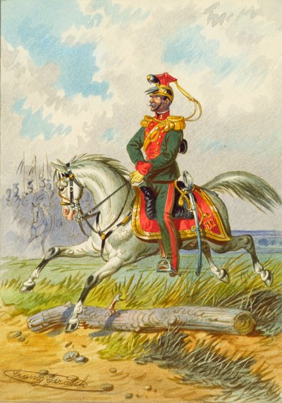 katona lóháton alkotó: Franz Gerasch