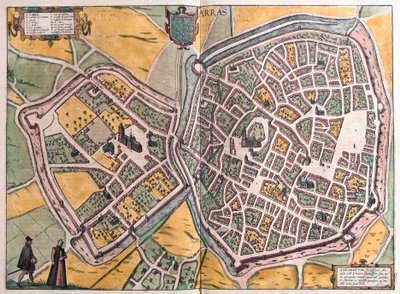 Arras - Észak-Franciaország alkotó: Franz Hogenberg