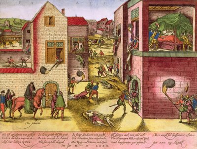 II. Gaspard de Coligny admirális (1519-72) meghalt a Szent Bertalan-mészárlás idején, 1572-ben (a bw-t lásd: 158612) alkotó: Franz Hogenberg