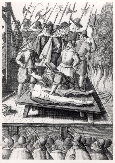 Katolikusok kivégzése Angliában I. Erzsébet uralkodása alatt (1533-1603) alkotó: Franz Hogenberg