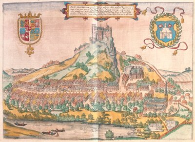Kemény kötés, Segeberg, Németország (metszet alkotó: Franz Hogenberg