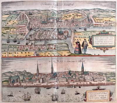 Kalinyingrád, Oroszország - Riga, Lettország (metszet alkotó: Franz Hogenberg