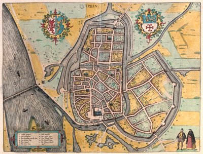 Zutphen, Hollandia (metszet alkotó: Franz Hogenberg