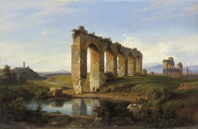 A Claudio vízvezeték, 1850 alkotó: Franz Jnr Knebel
