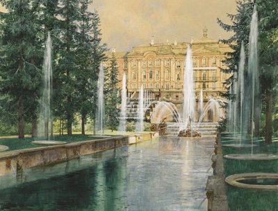 Peterhof, 1898 alkotó: Franz Kopallik