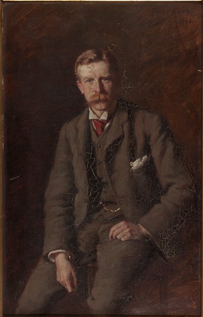 Henry Straker portréja, 1890 alkotó: Franz Kops