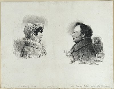 Kühne tanácsos és felesége alkotó: Franz Krüger
