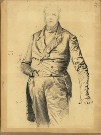 Wilhelm von Humboldt vagy von Rother miniszter alkotó: Franz Krüger