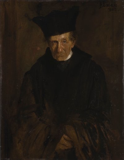 Ignaz von Dollinger portréja 1799-1890, 1883. alkotó: Franz von Lenbach