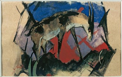 Antilop alkotó: Franz Marc