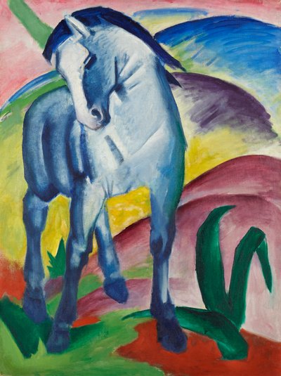 Kék ló I alkotó: Franz Marc