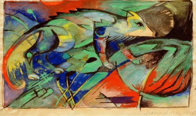kaméleon alkotó: Franz Marc
