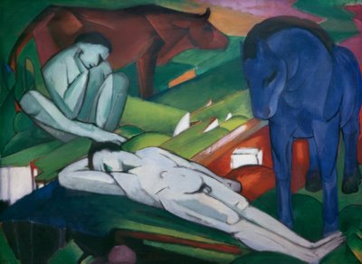 A pásztorok alkotó: Franz Marc