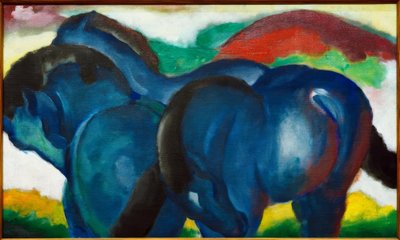 A kis kék lovak alkotó: Franz Marc