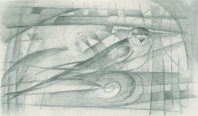 Egy fecske alkotó: Franz Marc