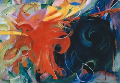 Harci formák alkotó: Franz Marc