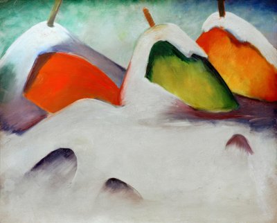 Guggolás a hóban alkotó: Franz Marc