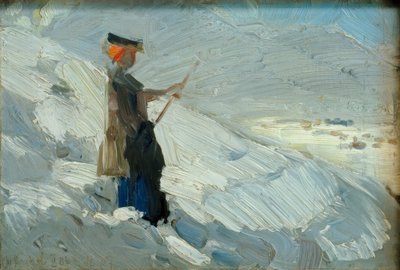 Állandó nő a téli táj alkotó: Franz Marc