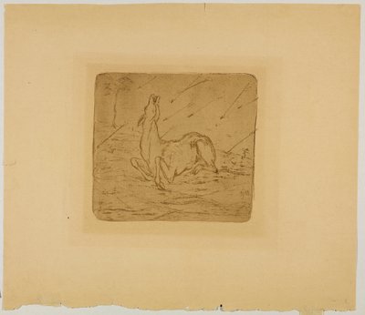 haldokló szarvas alkotó: Franz Marc