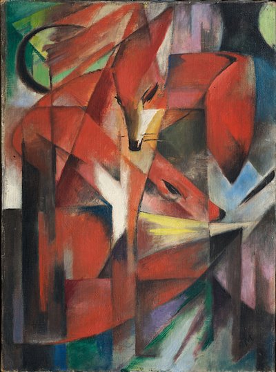 A Rókák alkotó: Franz Marc