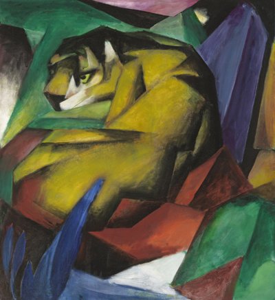 Tigris alkotó: Franz Marc