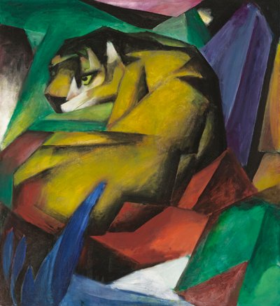 Tigris alkotó: Franz Marc