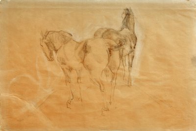 Két ló alkotó: Franz Marc