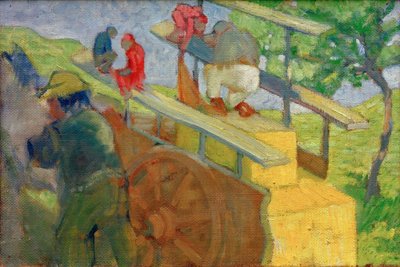 Majom a kocsin alkotó: Franz Marc